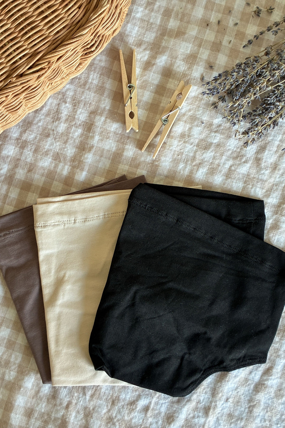 Organic High Waist Brief - Essential Trio