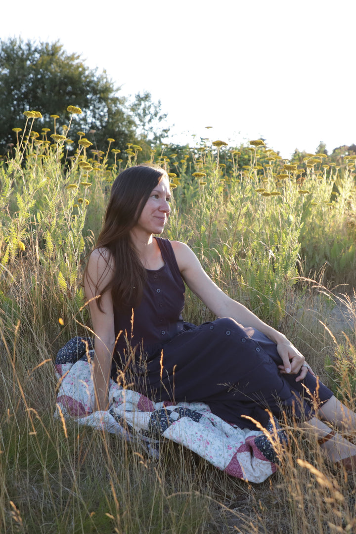 The Everyday Dress - Midnight Blue