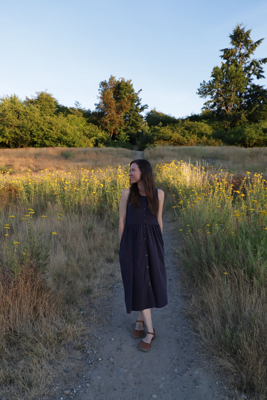 The Everyday Dress - Midnight Blue