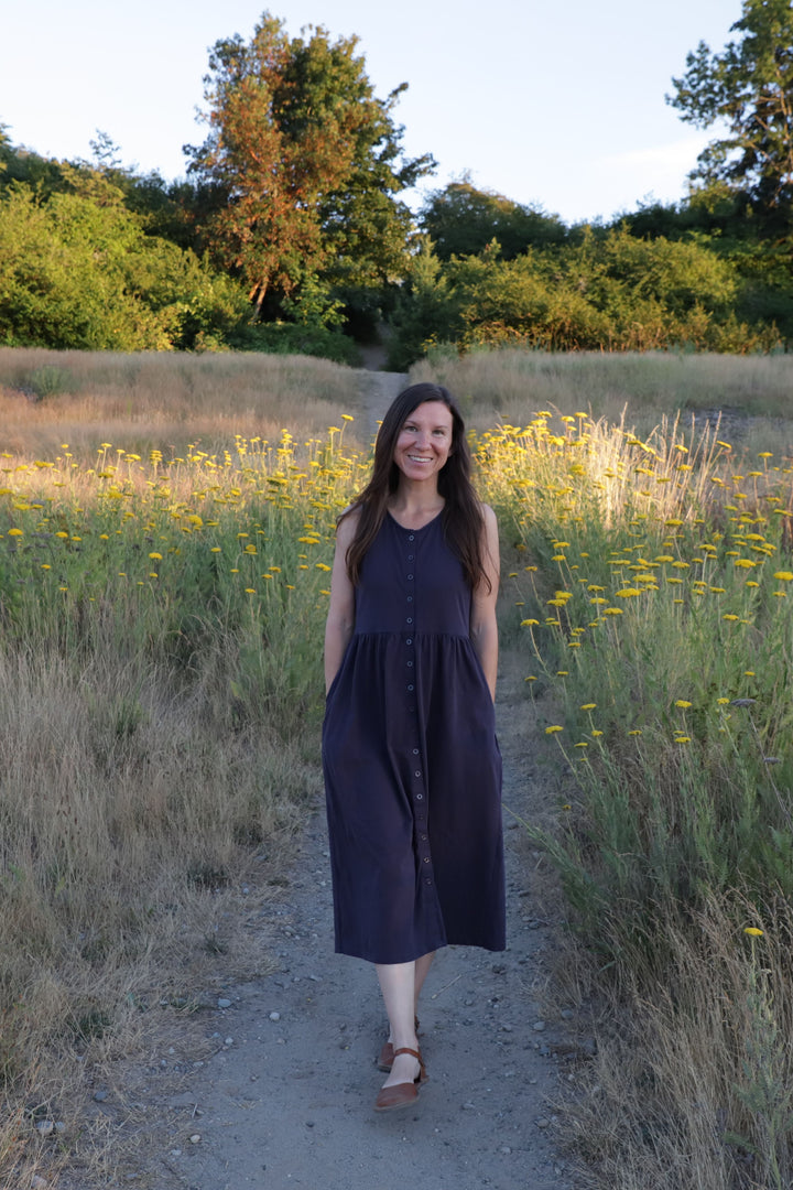 The Everyday Dress - Midnight Blue