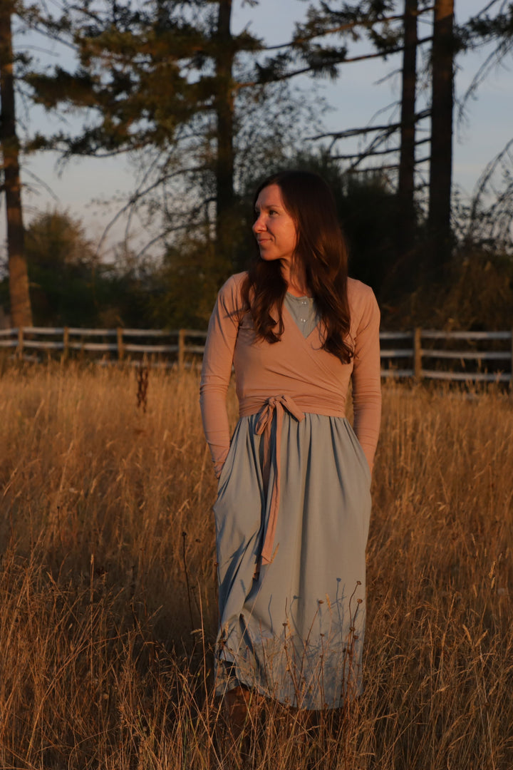 The Everyday Wrap Top
