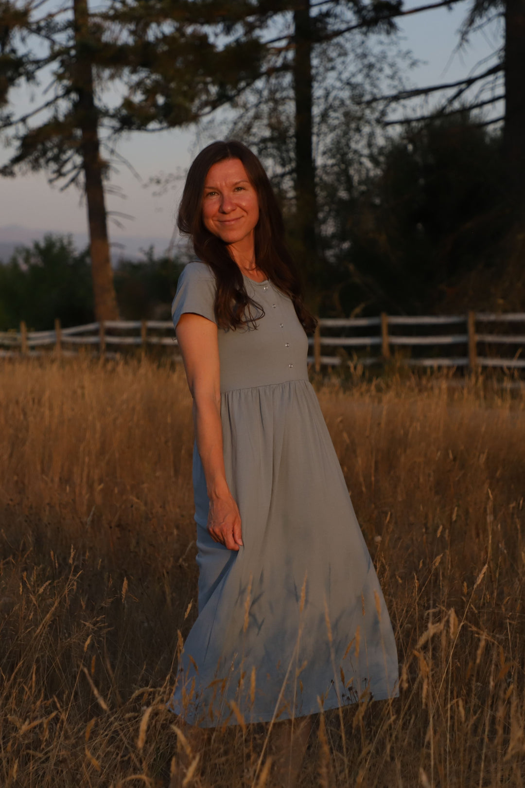 The Everyday Dress - Sky Blue