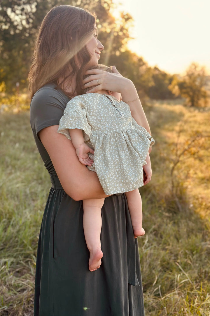 The Heritage Wrap Nursing Dress