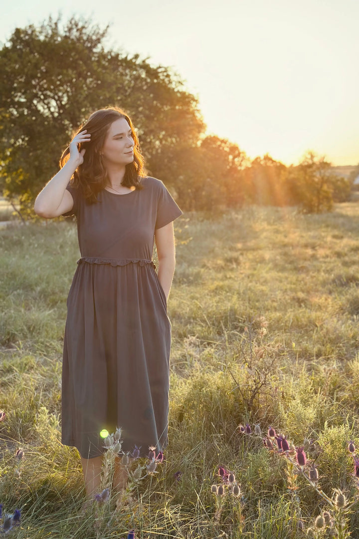 The Organic Ruffle Dress
