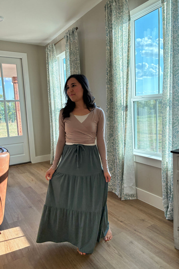 The Everyday Wrap Top