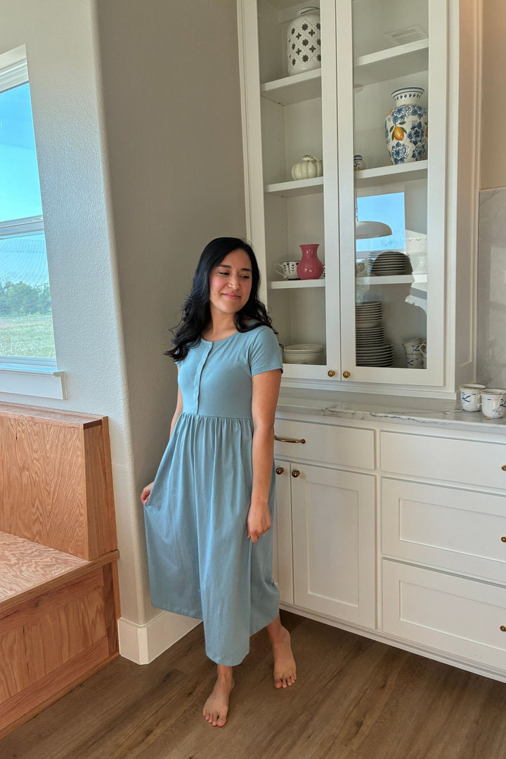 The Everyday Dress - Sky Blue