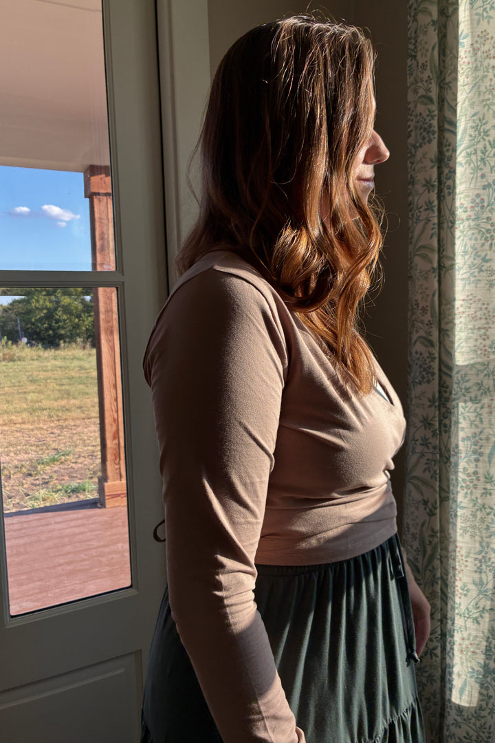 The Everyday Wrap Top