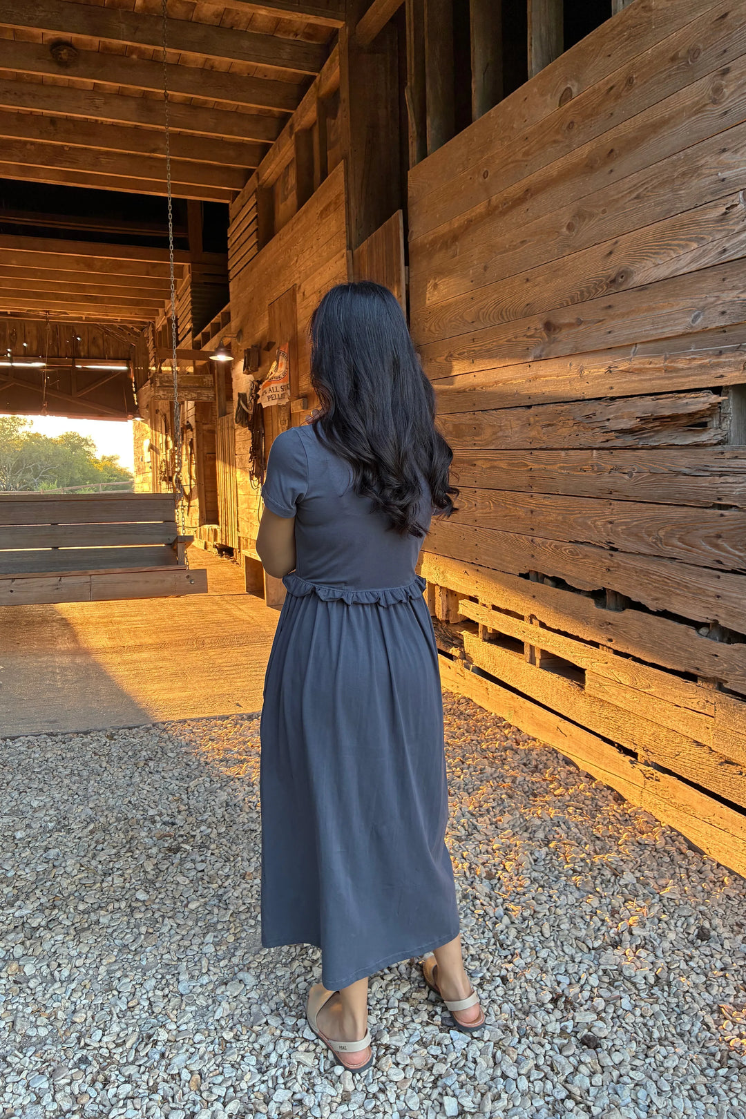 The Organic Ruffle Dress