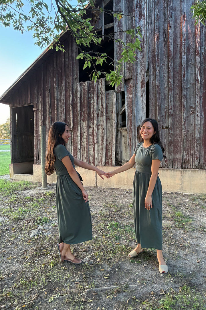 The Heritage Wrap Nursing Dress
