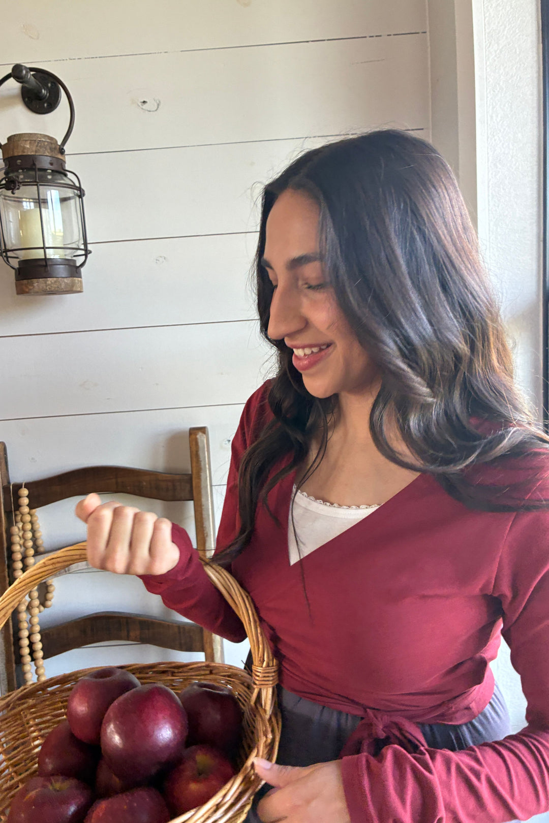 The Everyday Wrap Top