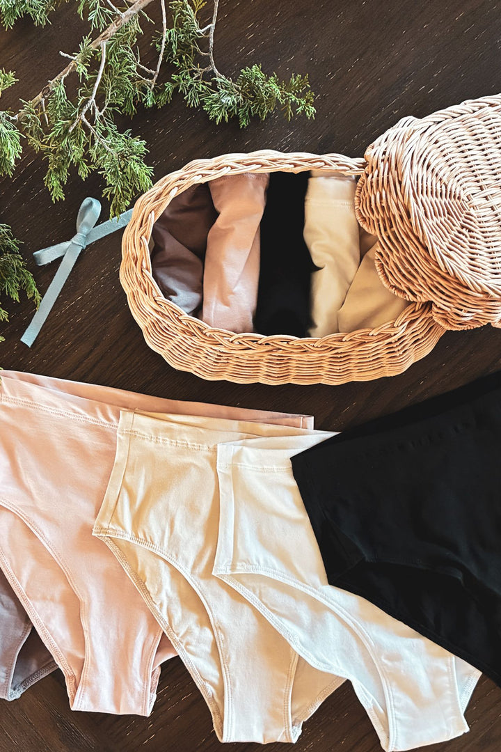 Organic High Waist Brief