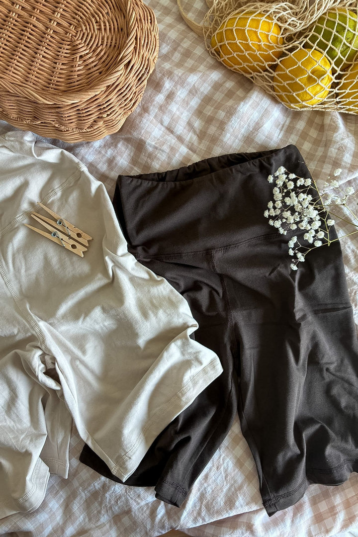 Organic Layering Biker Shorts - The Set