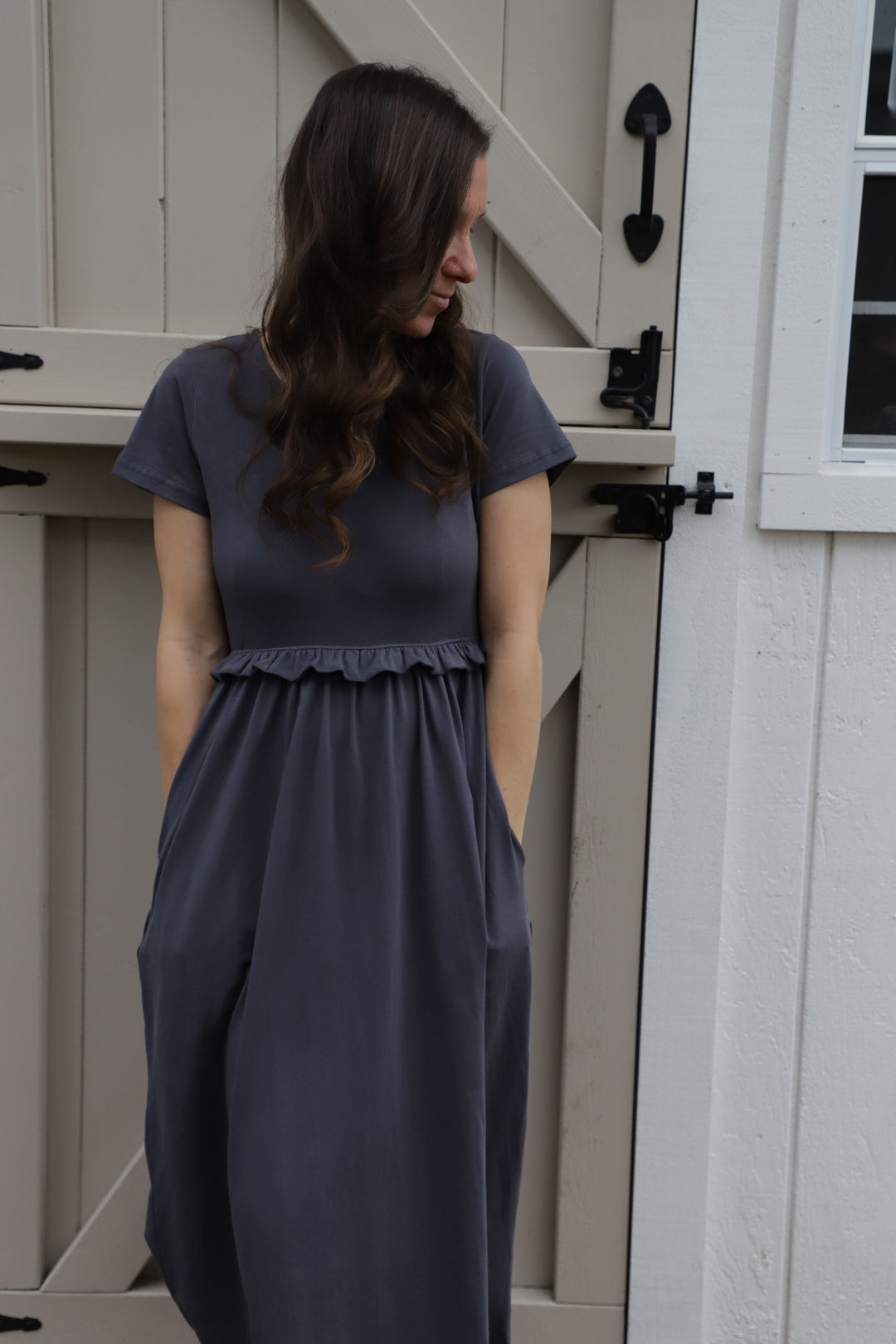The Organic Ruffle Dress