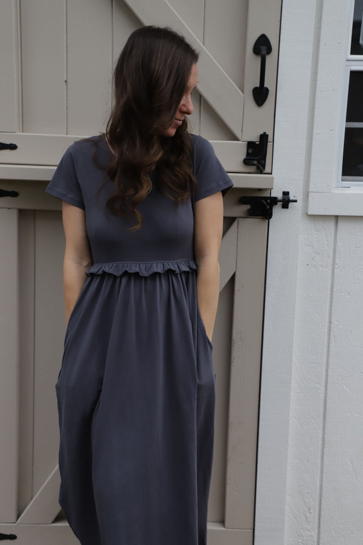 The Organic Ruffle Dress