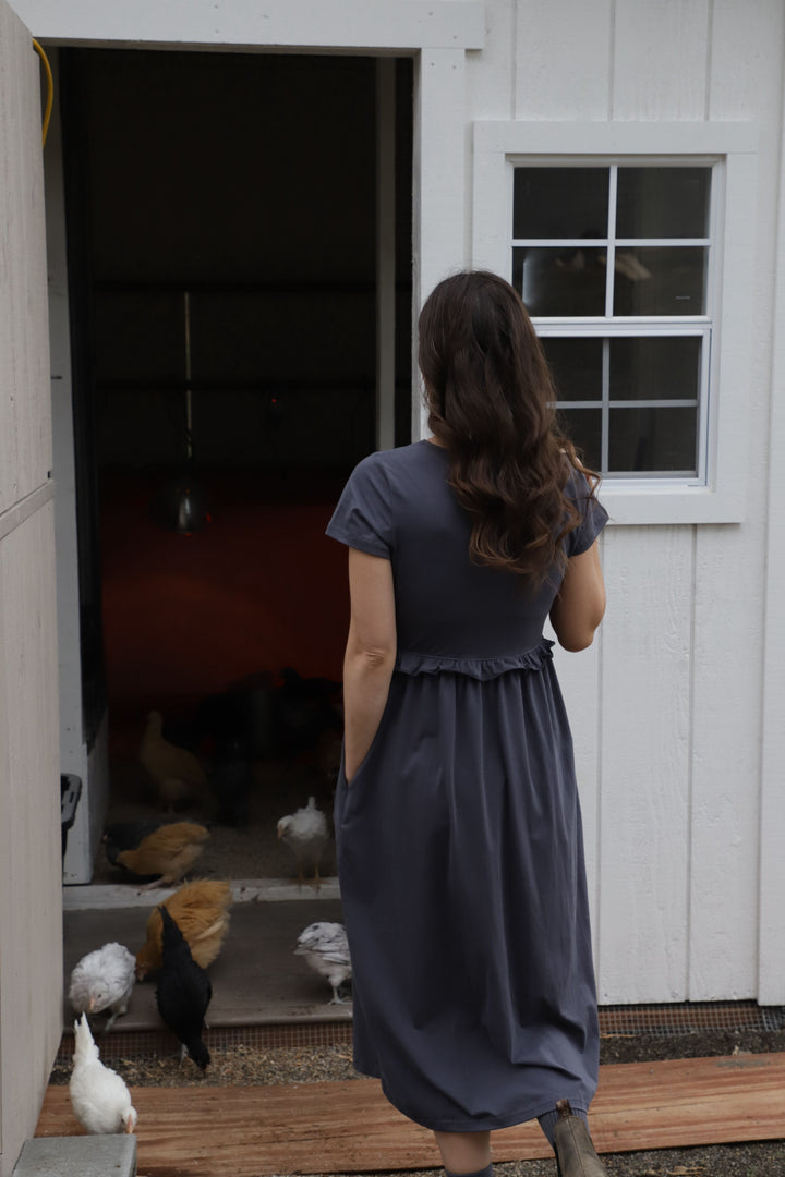 The Organic Ruffle Dress