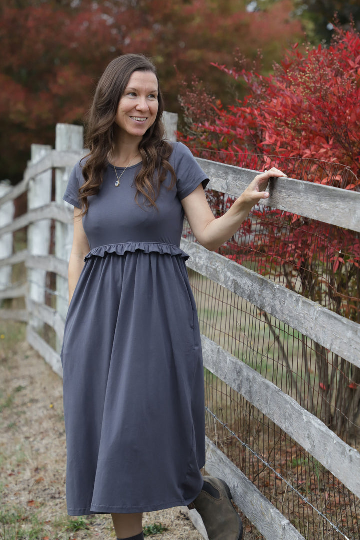 The Organic Ruffle Dress