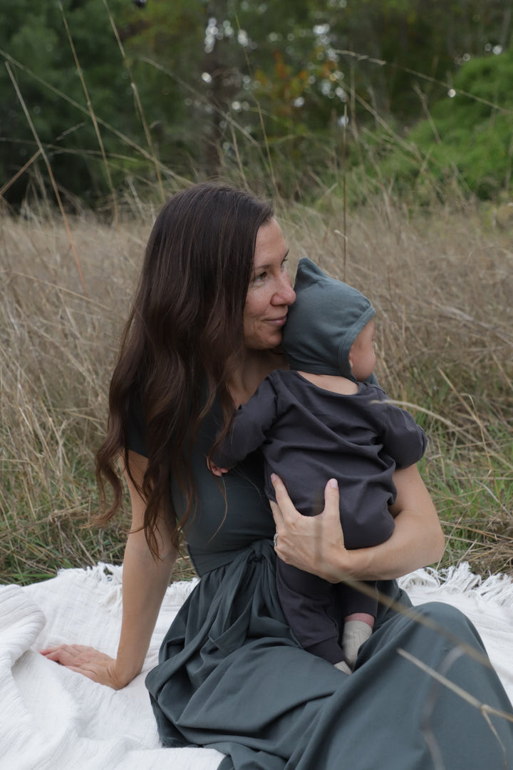 The Heritage Wrap Nursing Dress
