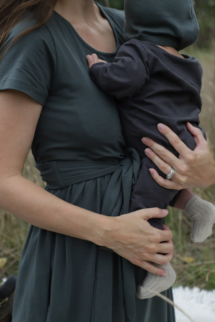 The Heritage Wrap Nursing Dress