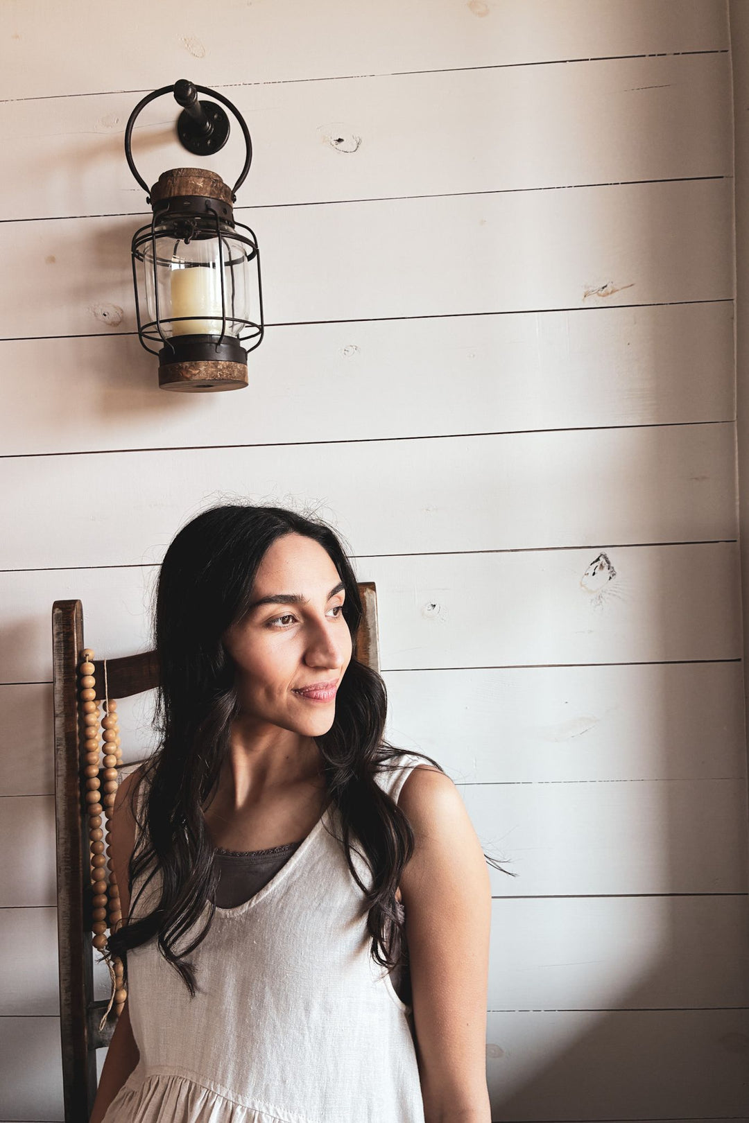 Organic Lace Trim Tank