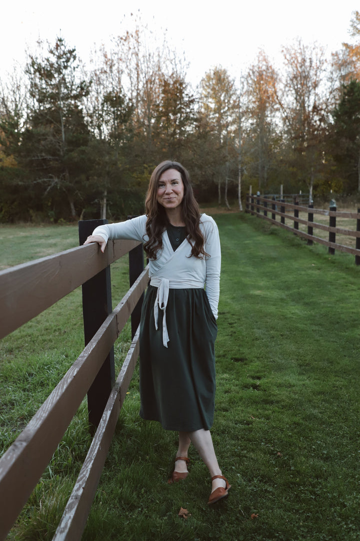 The Everyday Wrap Top