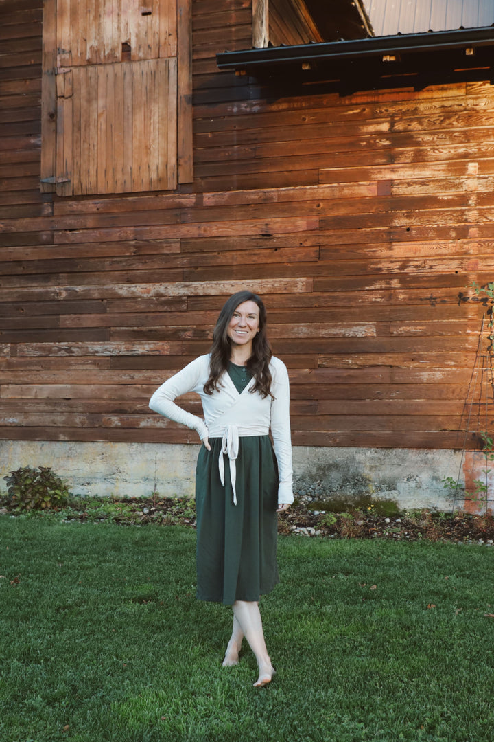 The Everyday Wrap Top